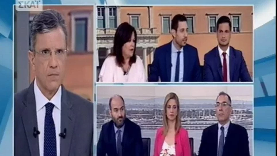 Άγριος καυγάς Κυρανάκη – Καφαντάρη στον αέρα εκπομπής (βίντεο)